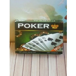 Игральные карты в пластиковой коробке Poker 54 шт.