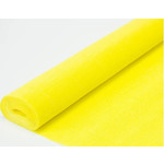 Креп бумага гофрированная №575 желтая лимонная