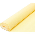 Креп бумага гофрированная №577 кремовая, светло желтая